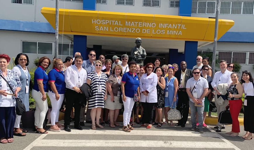 Enfermeras de 15 países conocen funcionamiento del Hospital Materno Infantil San Lorenzo de Los Mina