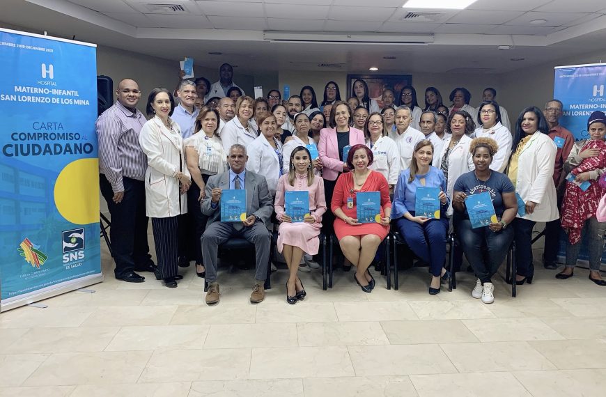 Hospital Materno Infantil San Lorenzo de Los Mina presenta Carta Compromiso al Ciudadano