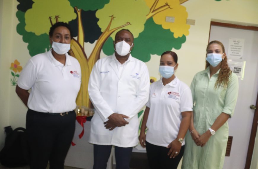 Drepanodom remoza área servicios de transfusión en la Maternidad San Lorenzo