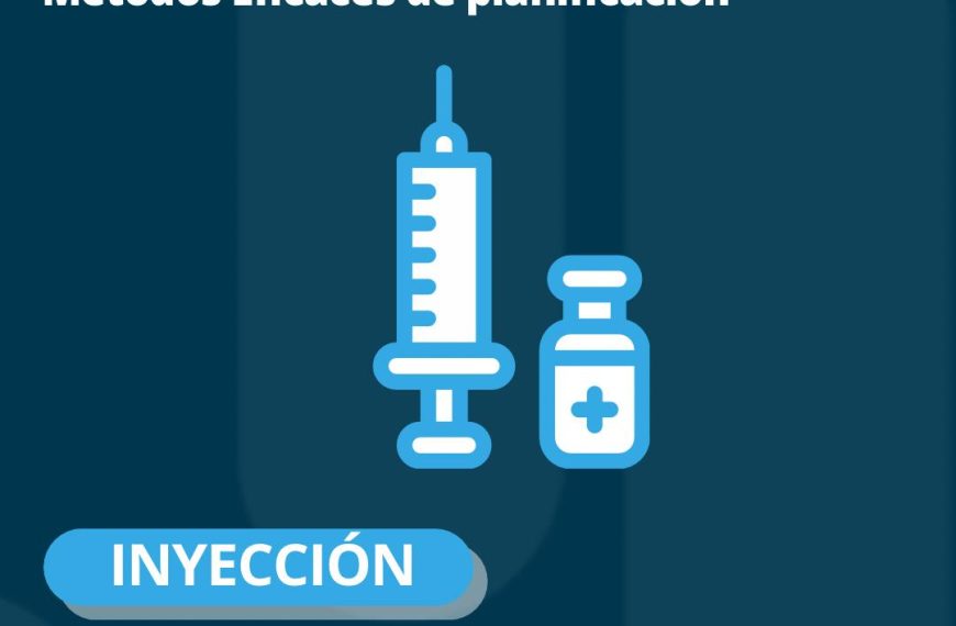 Conoce y planifica tu vida: métodos eficaces de planificación familiar, la inyección