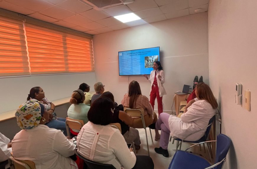 El Hospital Materno Infantil San Lorenzo los Mina, fomenta la salud y bienestar de sus colaboradores a través de un innovador programa de nutrición TU SALUD “Rumbo a tu Mejor Versión”